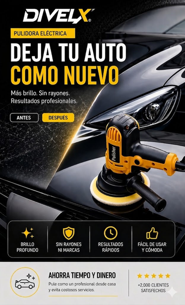 Pulidor de Presión Ajustable