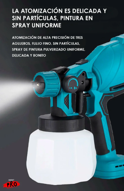 Pistola Pulverizadora 288V – Pinta Todo en Minutos y Sin Esfuerzo